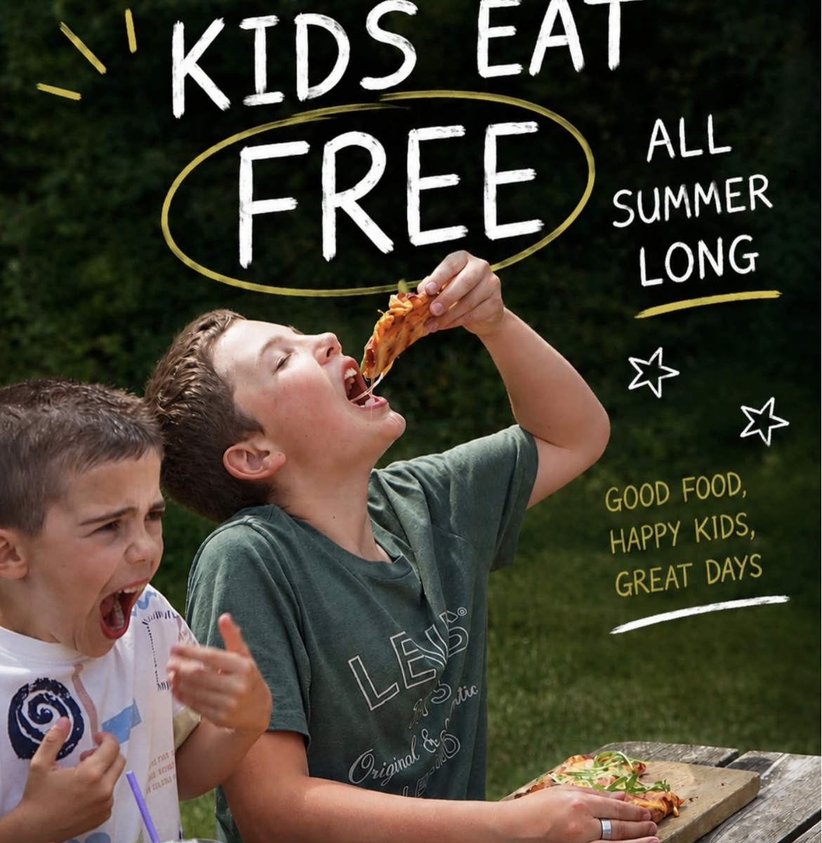 Kids eat free